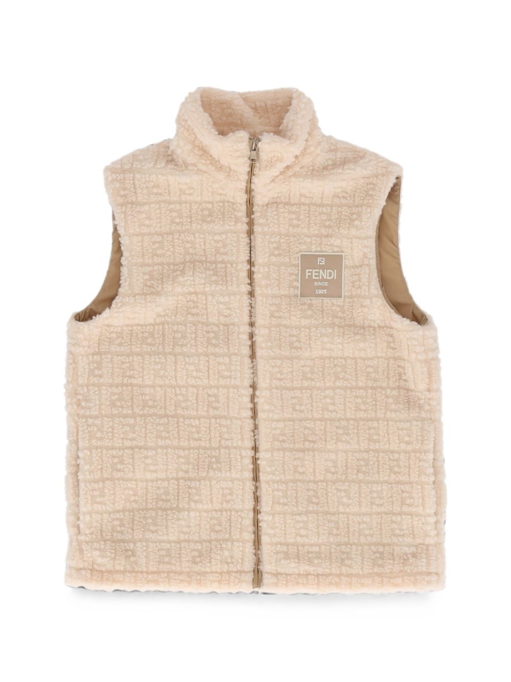 Gilet per bambina Fendi Kids teddy - Ninna Nanna