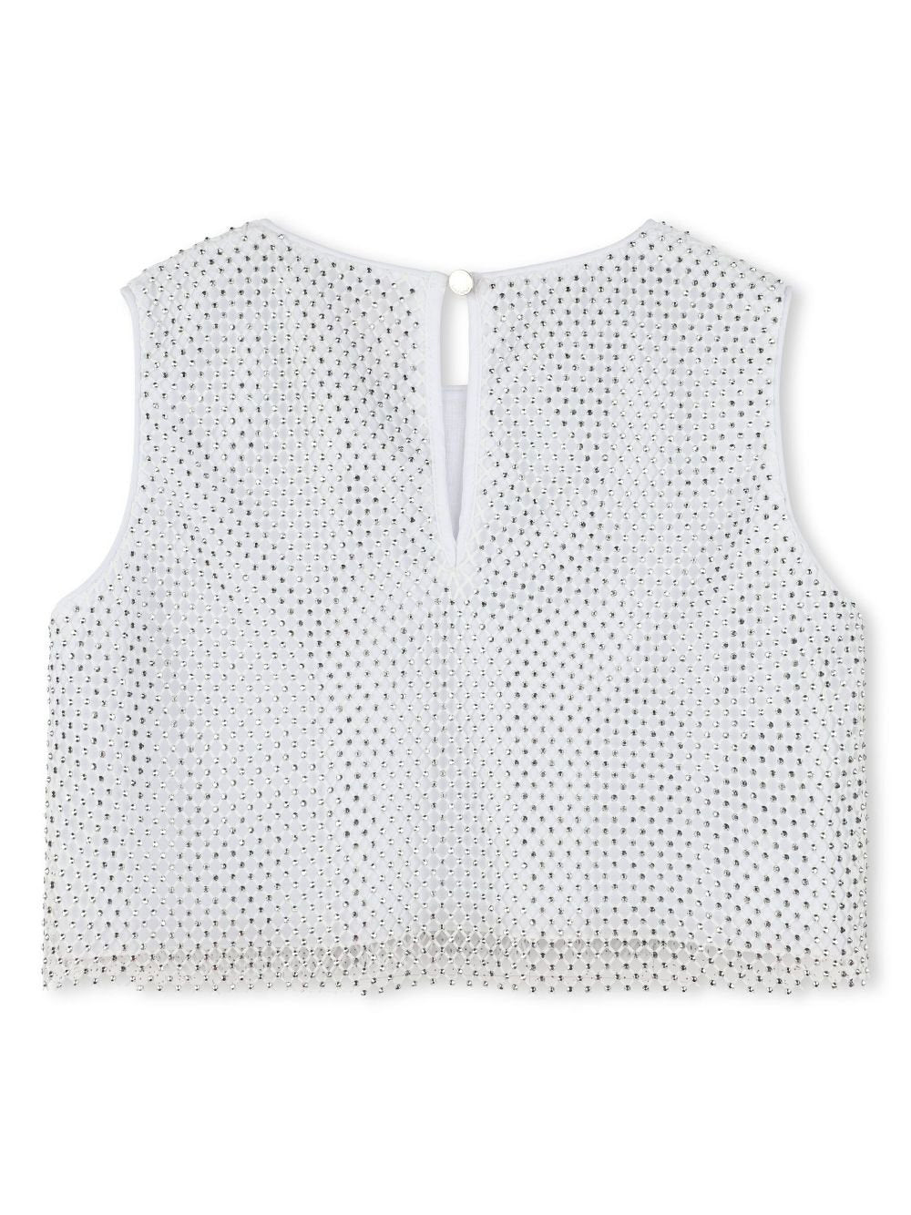 Givenchy Kids top con strass - Ninna Nanna