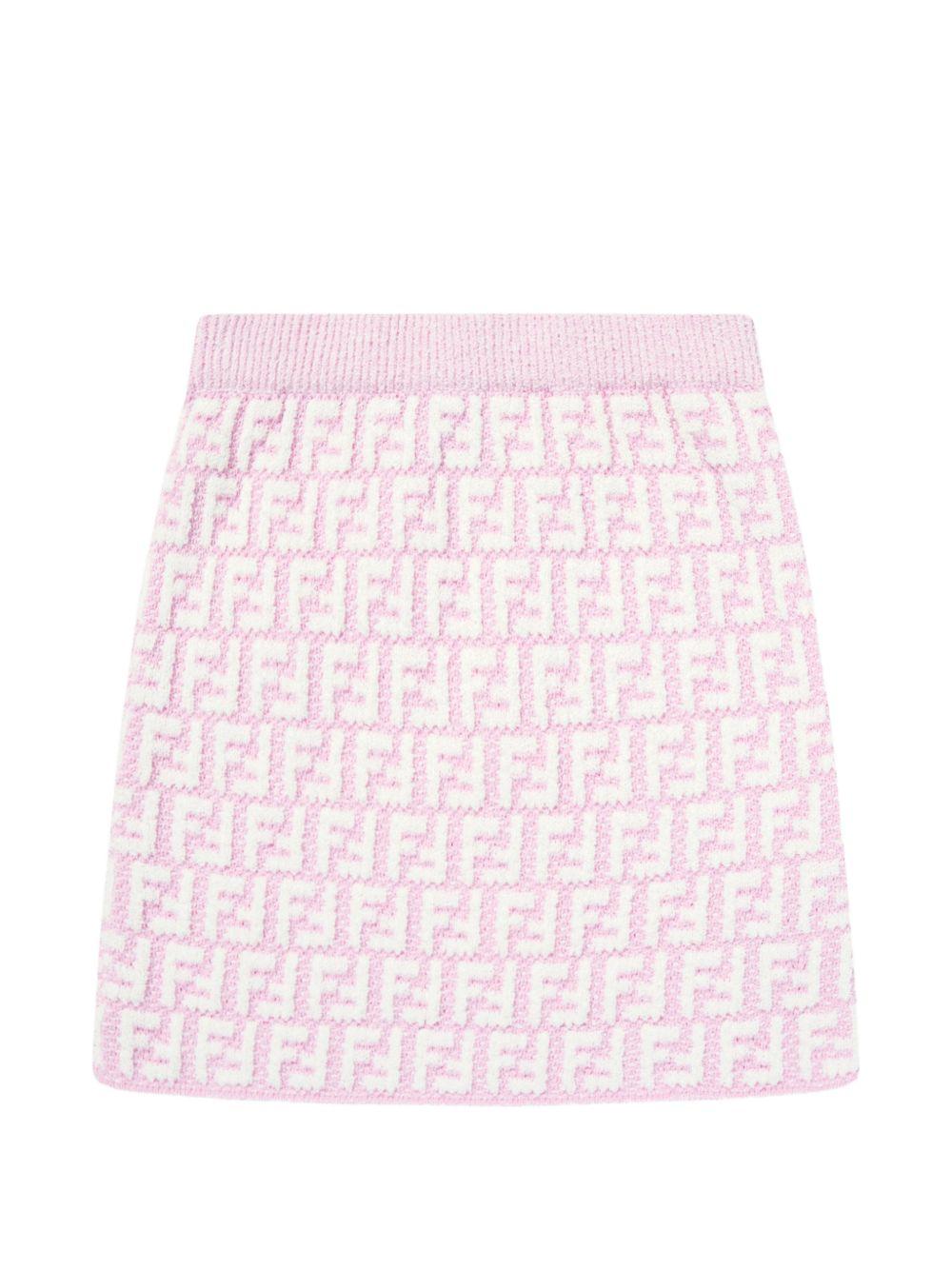 Gonna per bambina Fendi Kids monogram - Ninna Nanna