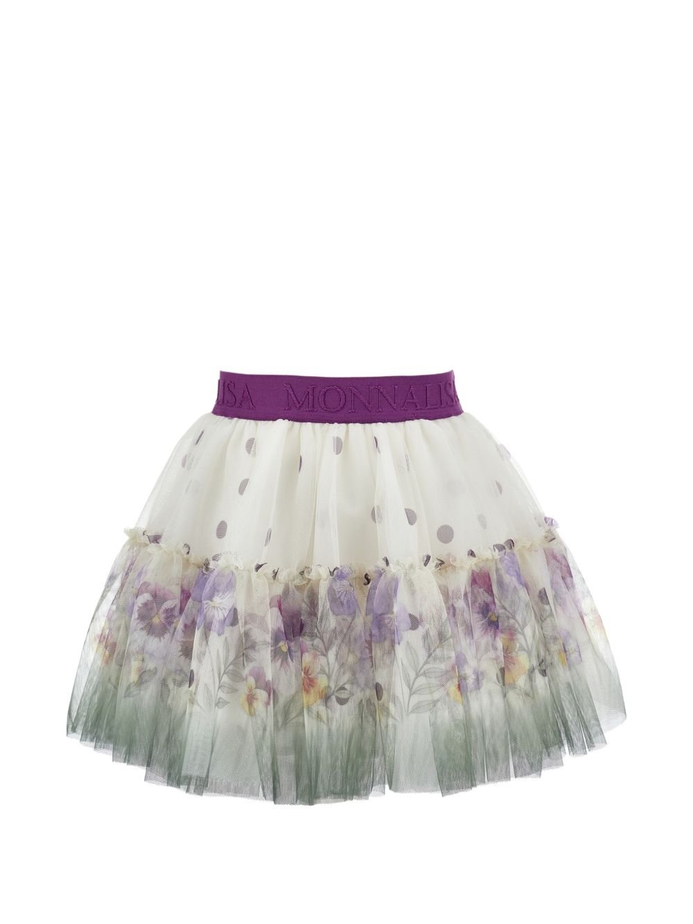Gonna per bambina Monnalisa a fiori - Ninna Nanna