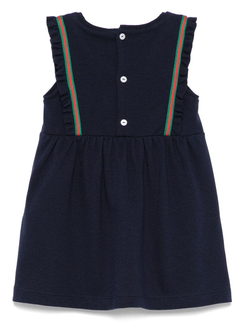 Gucci Kids abito con ricamo - Ninna Nanna