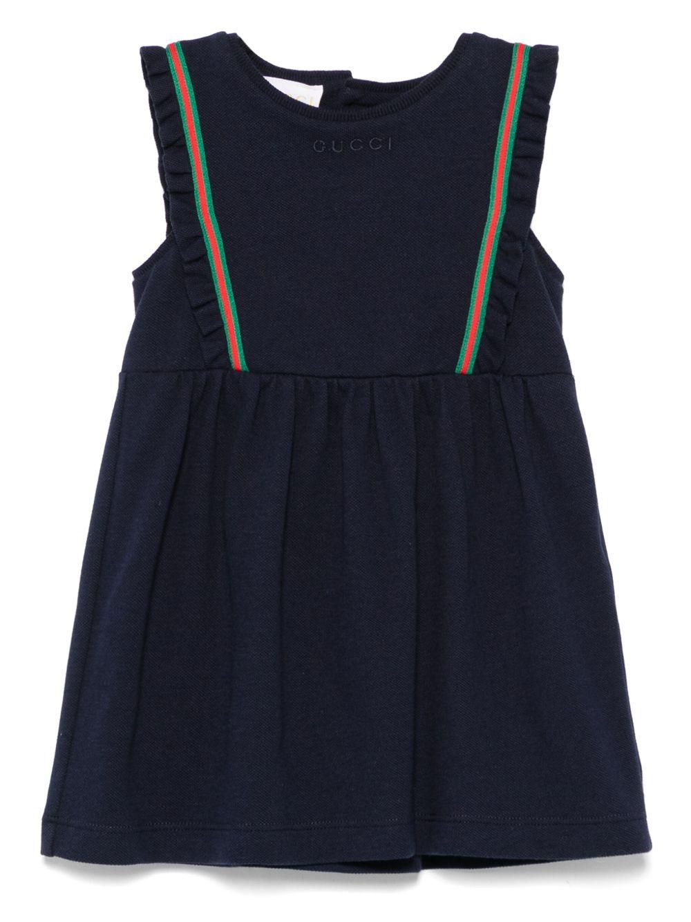 Gucci Kids abito con ricamo - Ninna Nanna