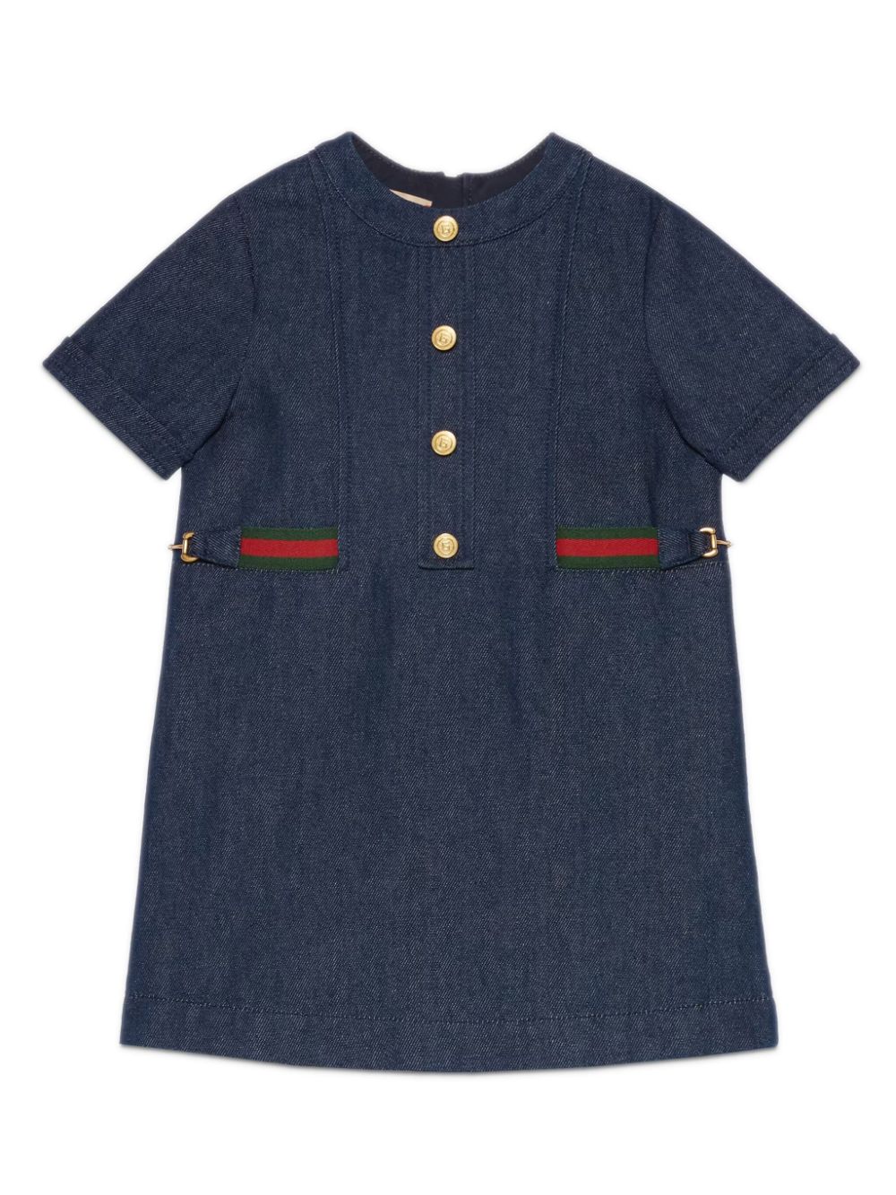 Gucci Kids abito in denim - Ninna Nanna