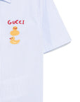 Gucci Kids camicia con ricamo - Ninna Nanna