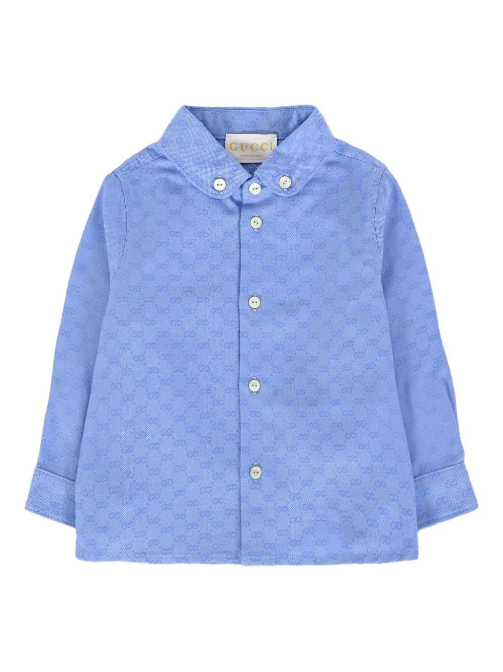 Gucci Kids camicia GG - Ninna Nanna
