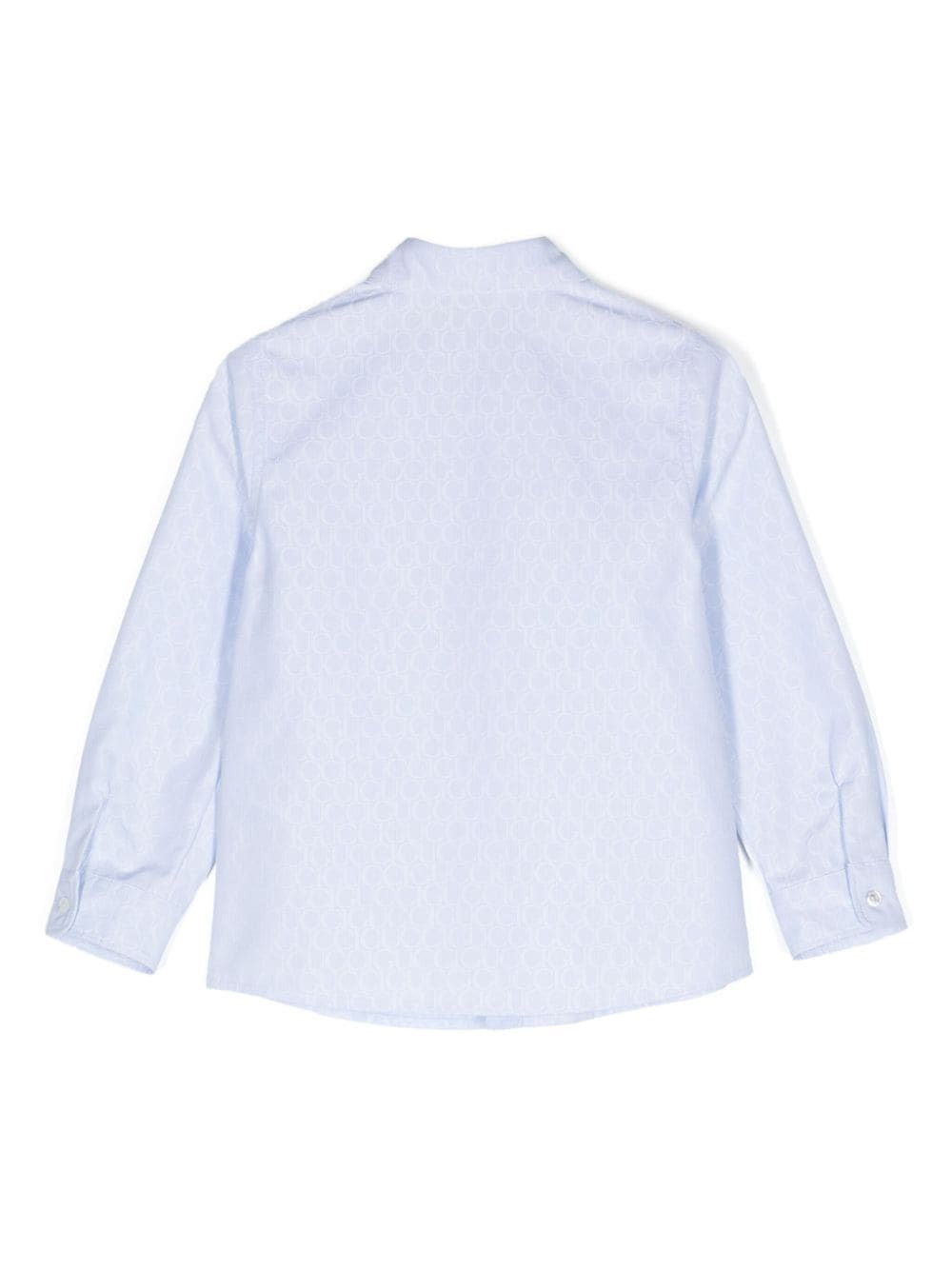 Gucci Kids camicia jacquard - Ninna Nanna