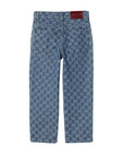 Gucci Kids jeans con GG - Ninna Nanna