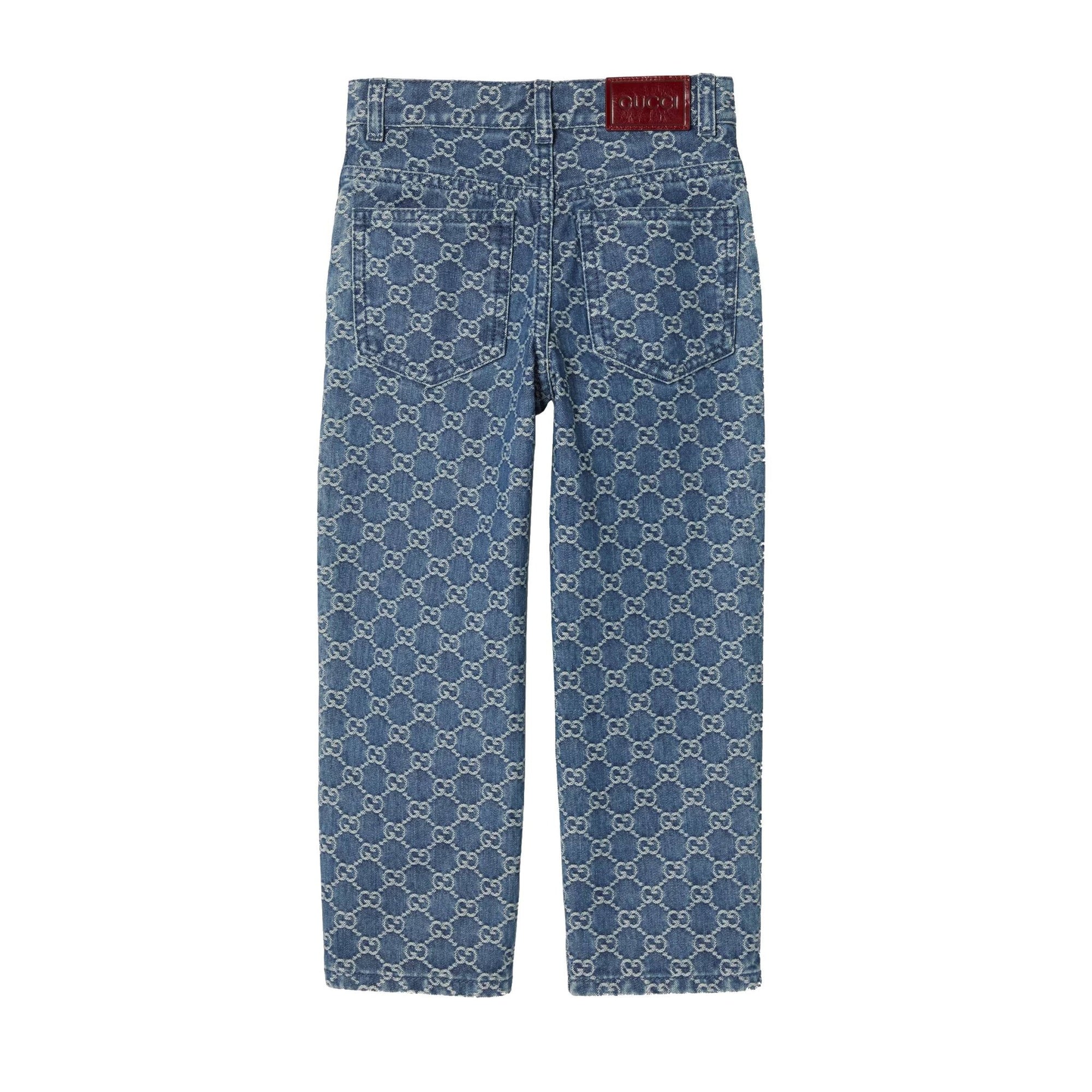 Gucci Kids jeans con GG - Ninna Nanna