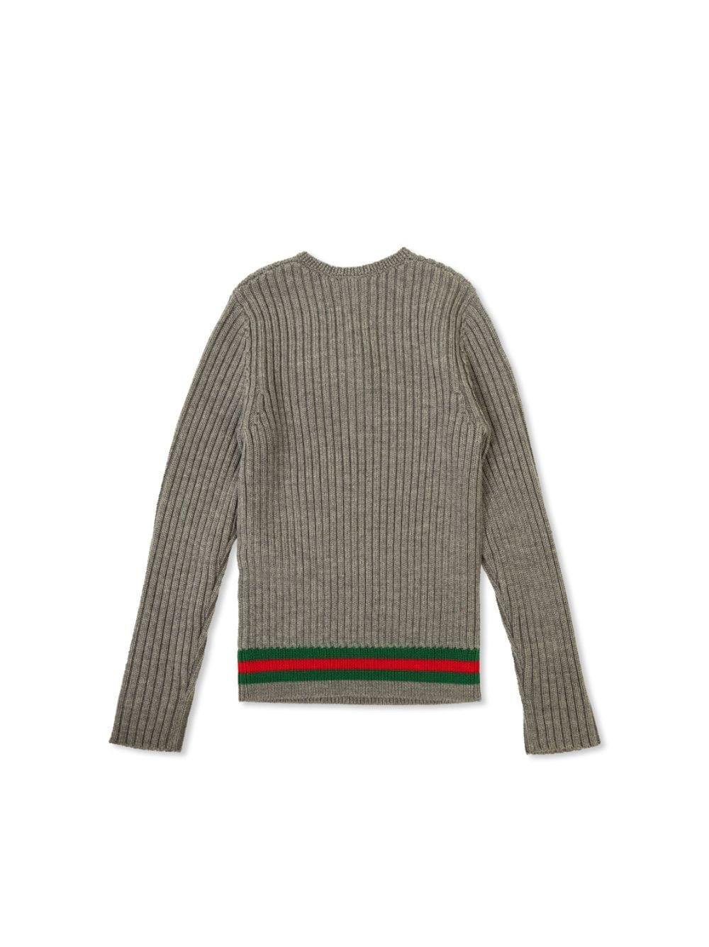 Gucci Kids Maglione a coste - Ninna Nanna
