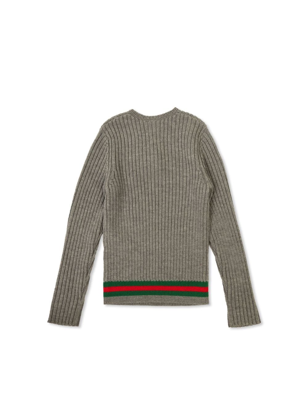 Gucci Kids Maglione a coste - Ninna Nanna