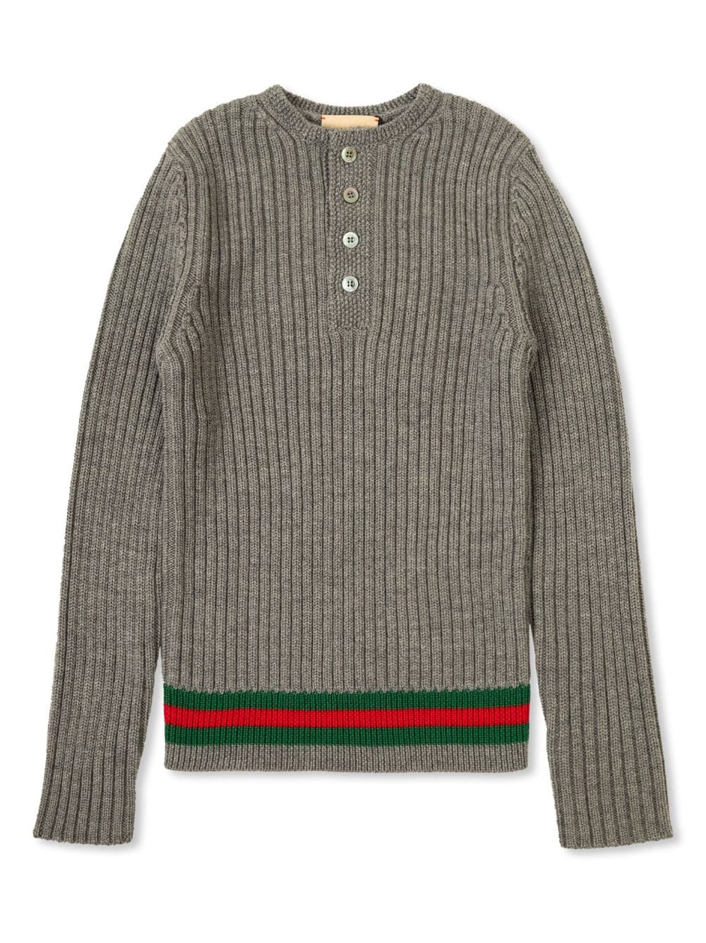 Gucci Kids Maglione a coste - Ninna Nanna