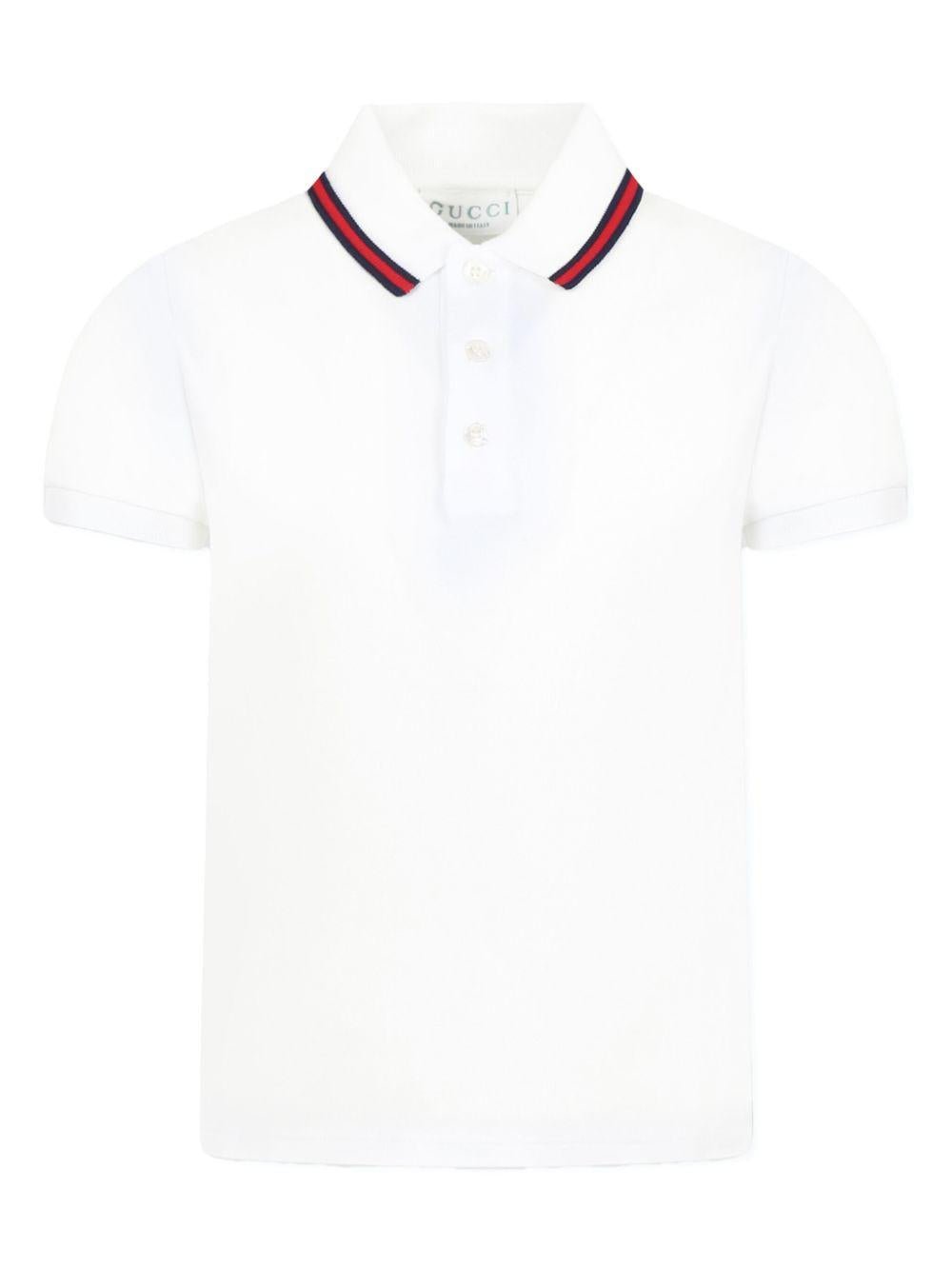 Gucci Kids polo a maniche corte - Ninna Nanna