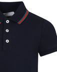 Gucci Kids polo a maniche corte - Ninna Nanna