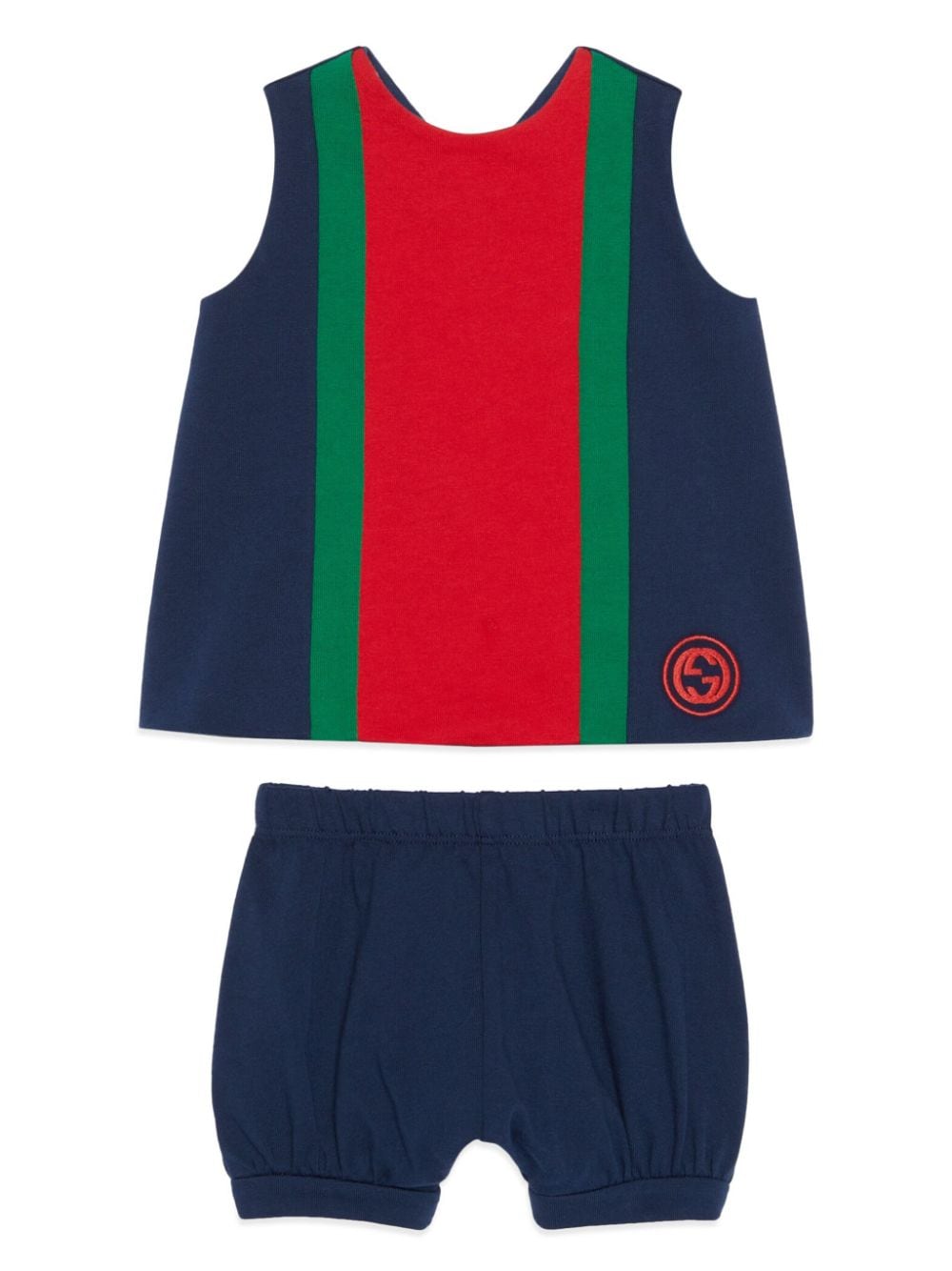 Gucci Kids set gilet e pantaloncini - Ninna Nanna