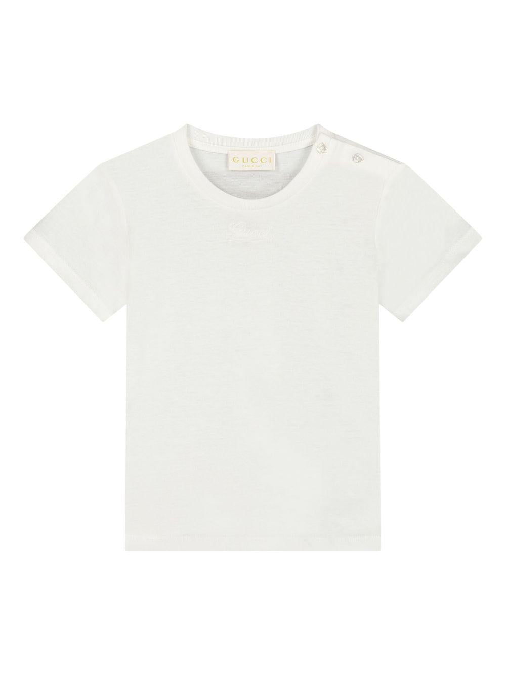 Gucci Kids t-shirt con ricamo - Ninna Nanna