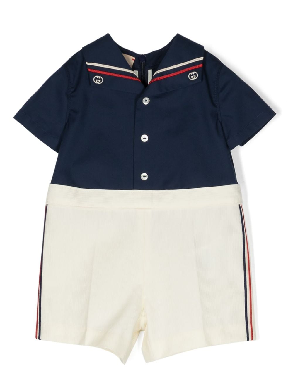 Gucci Kids tutina a maniche corte - Ninna Nanna