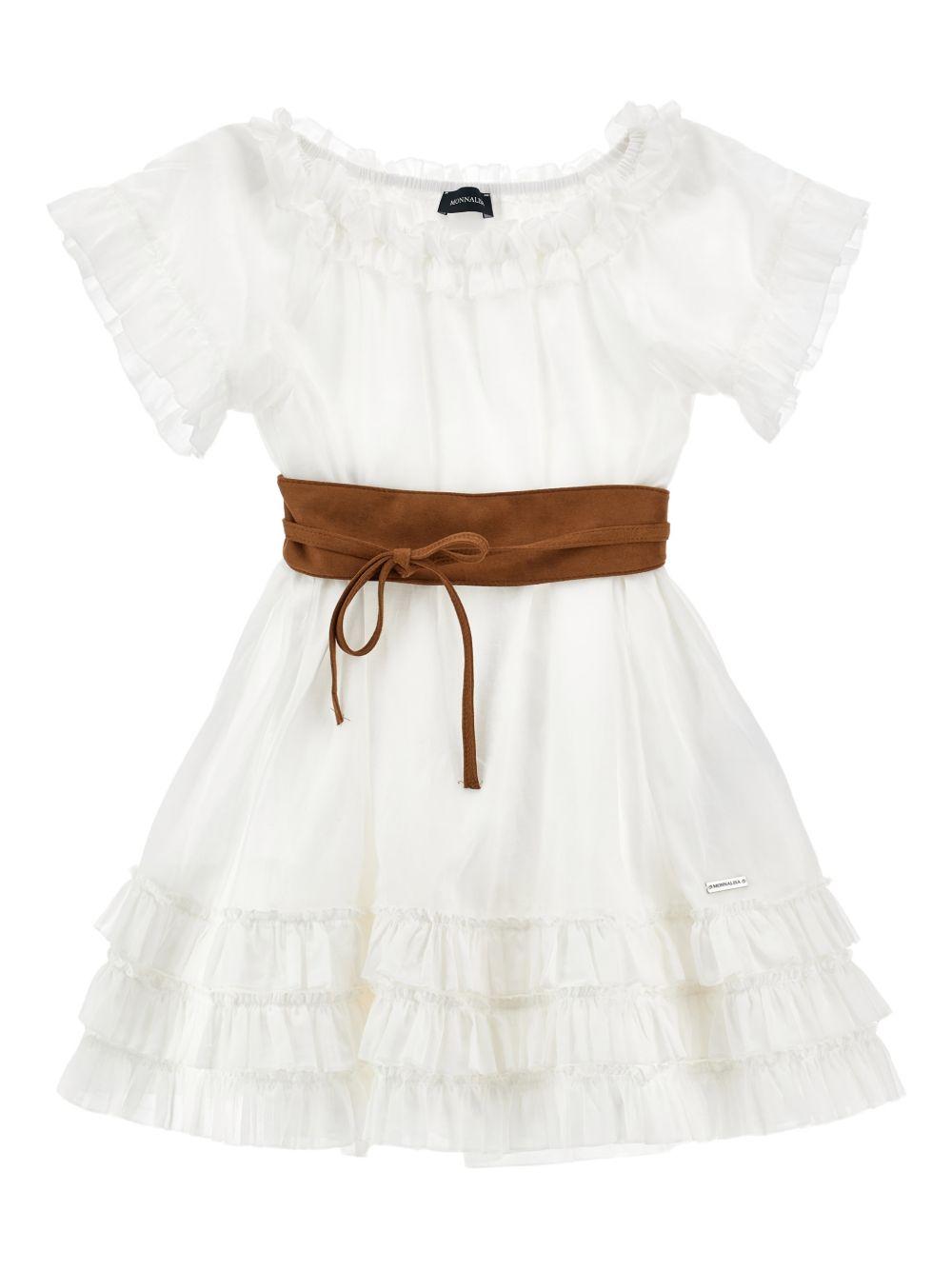 Abito per bambina Monnalisa Frou Frou 41G9097105 0001 MONNALISA 