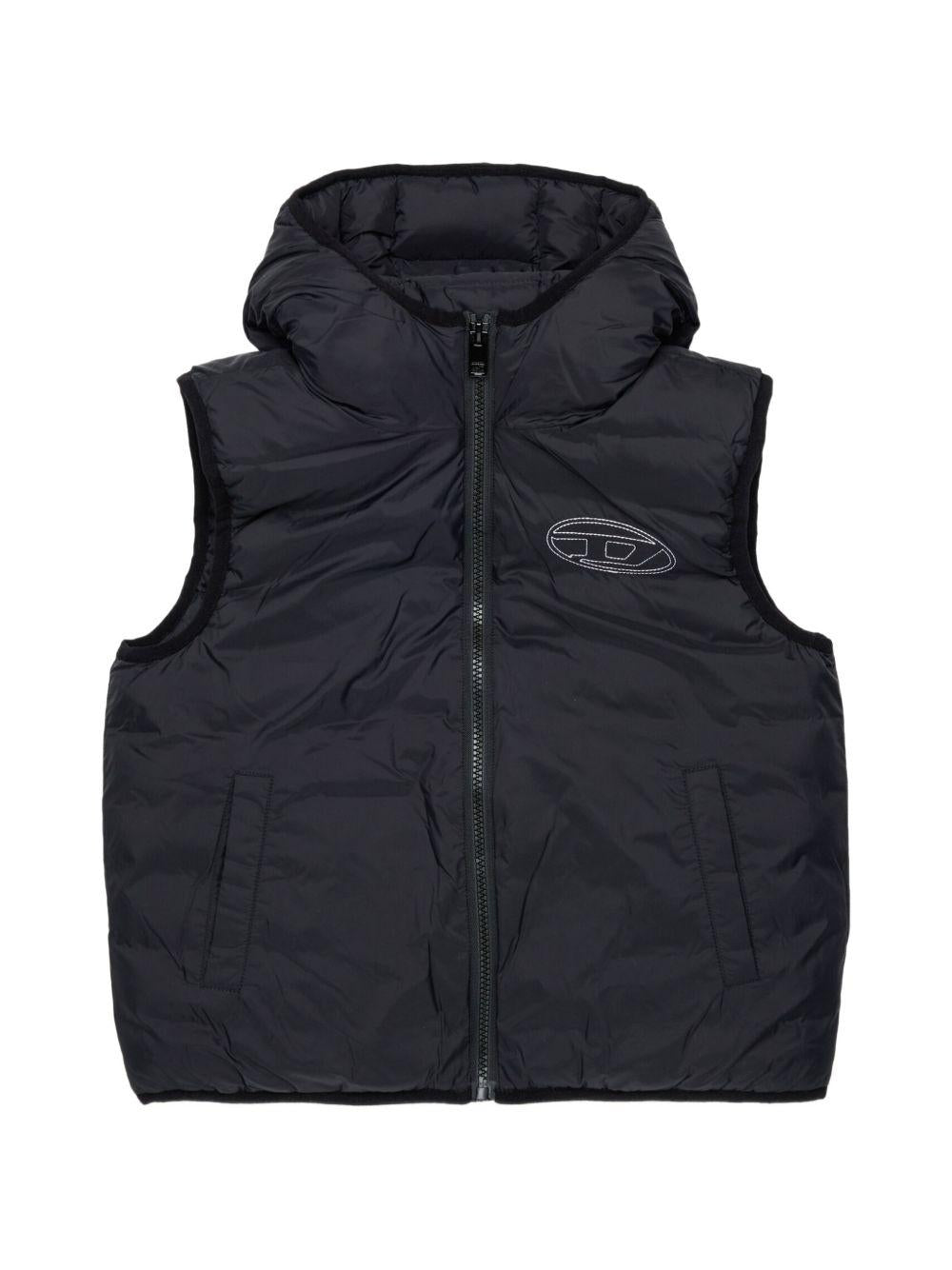 Gilet per bambino Diesel Kids con logo J02883KXBVE K900 DIESEL KIDS 