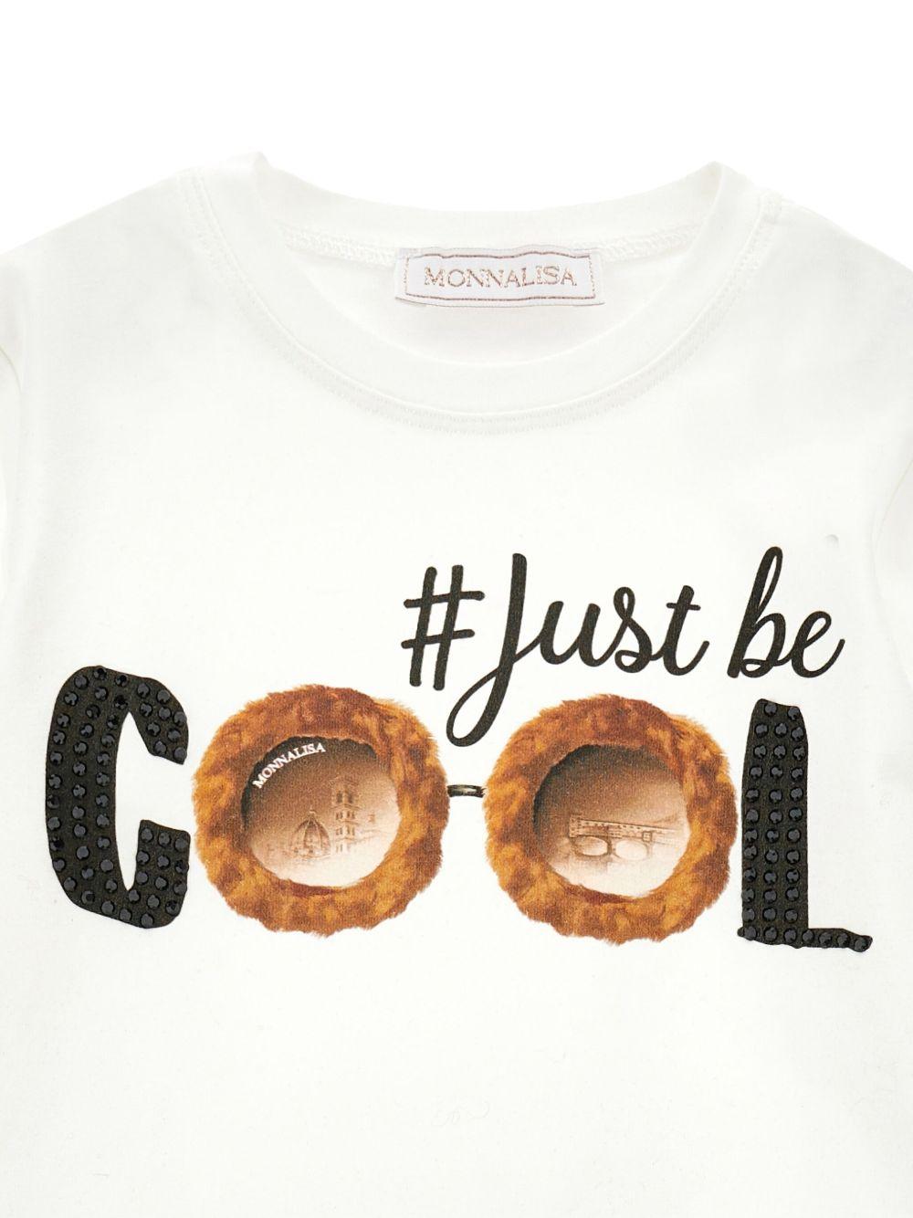 Monnalisa t-shirt con stampa 19F6146003 0001 MONNALISA 