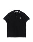 Polo per bambino Stone Island Junior con logo L1S162200002S0018 V0029 STONE ISLAND JUNIOR 