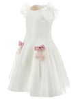 Abito per bambina Monnalisa in tulle 71G905T9945 0191 MONNALISA 