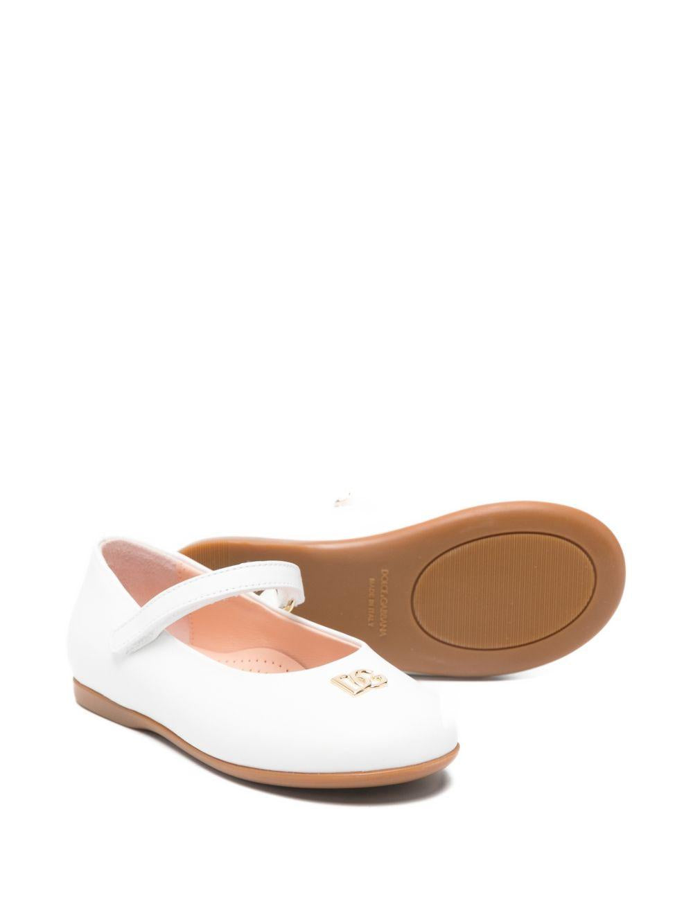 Ballerine per bambina Dolce & Gabbana Kids con logo D20114AB793 80001 DOLCE & GABBANA KIDS 