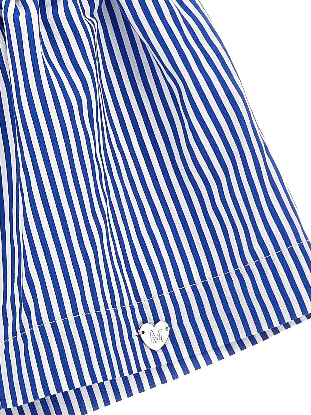 Shorts per bambina Monnalisa a righe 11G4087315 9956 MONNALISA 