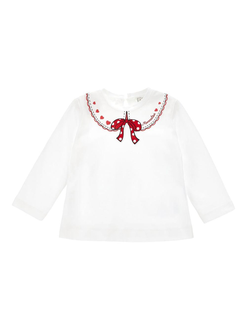 Monnalisa t-shirt con stmapa 31F6246203 0143 MONNALISA 