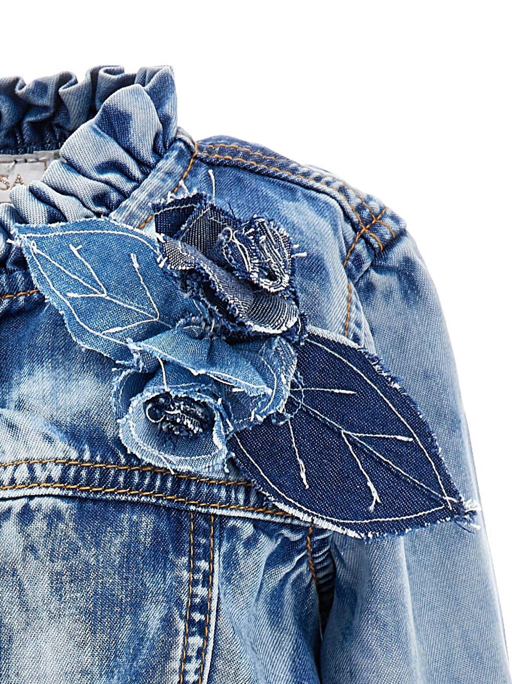 Monnalisa abito Chambray 19F9016041 0055 MONNALISA 