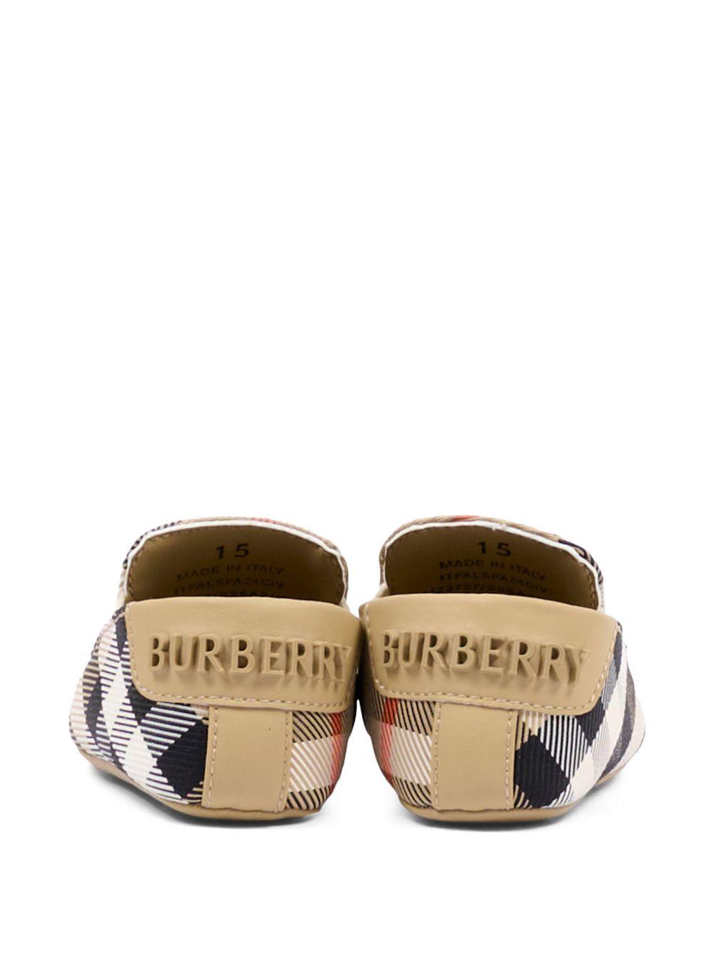 Scarpine per neonato Burberry Kids in check 8123757 B9368 BURBERRY KIDS 