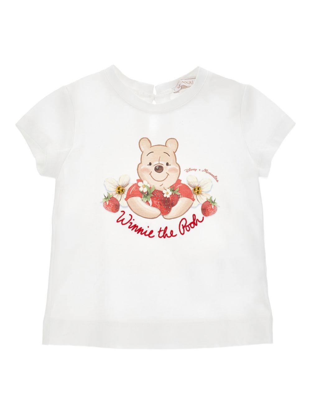 T-Shirt per neonata Monnalisa Winnie the Pooh 39G6117002 0099 MONNALISA 