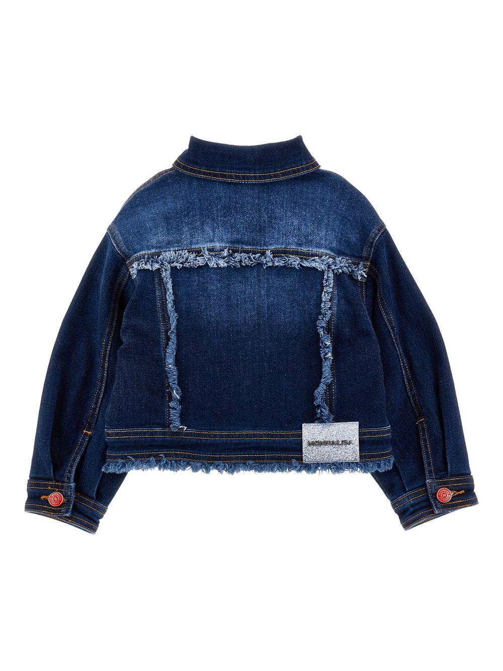 Giacca per bambina Monnalisa di jeans 19G1017015 0055 MONNALISA 
