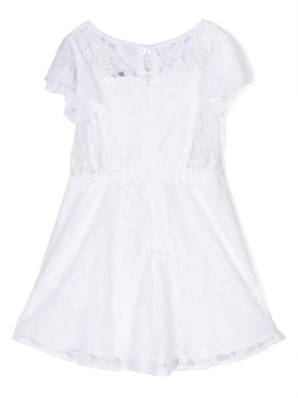 Monnalisa abito in pizzo 41A2021960 0099 MONNALISA 