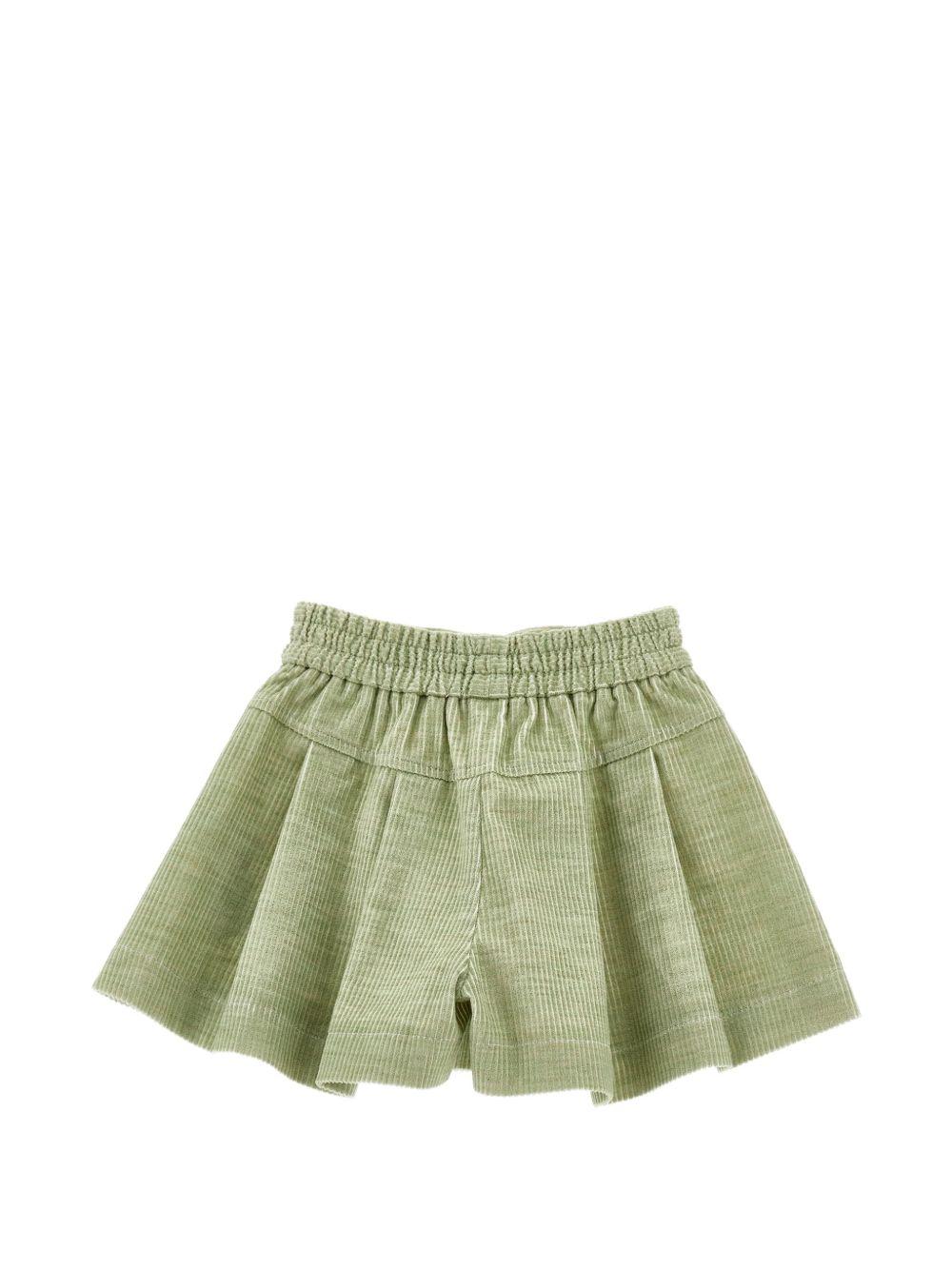 Shorts per bambina Monnalisa in velluto 17H4048852 024M MONNALISA 