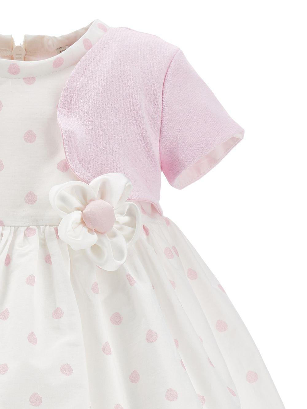 Abito per neonata Monnalisa a pois 31G9127667 019B MONNALISA 