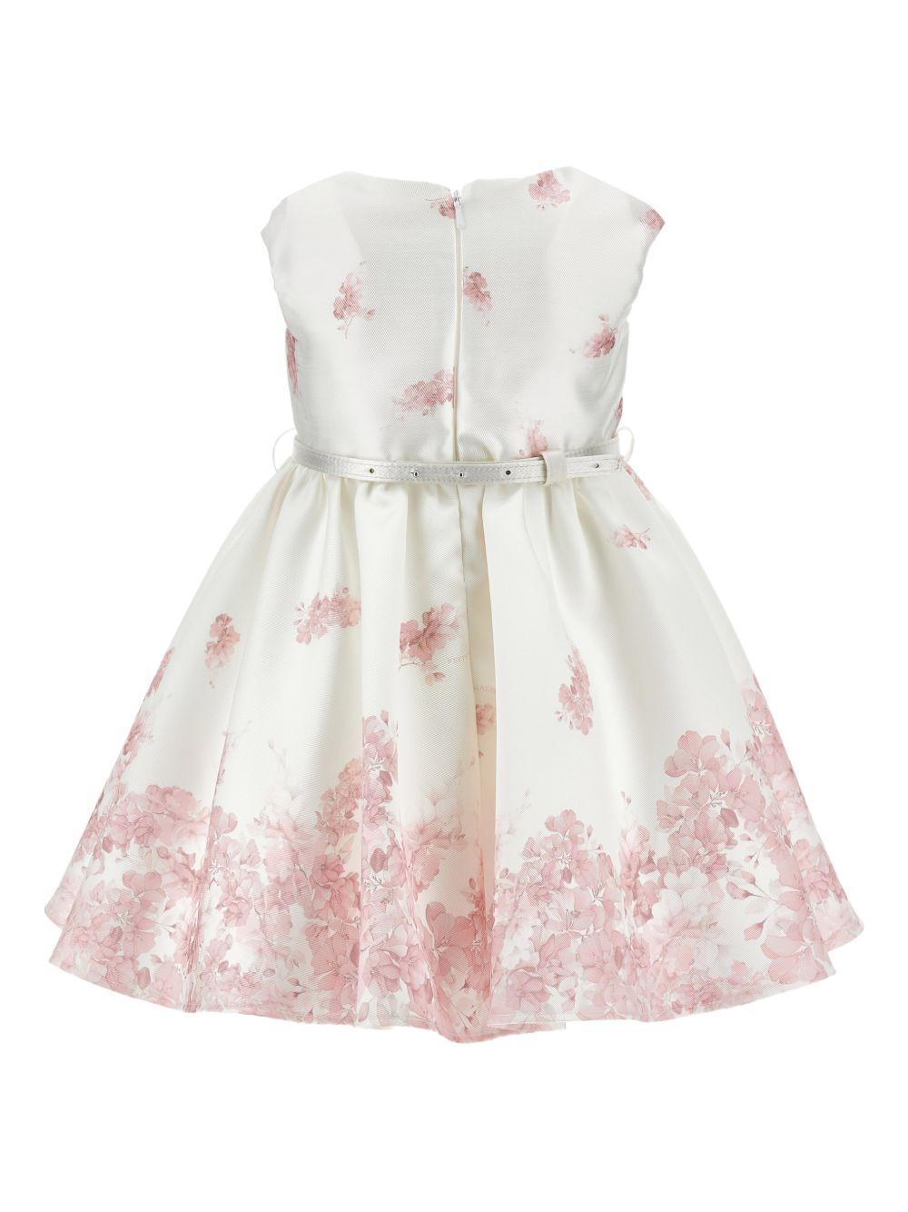 Abito per neonata Monnalisa a fiori 73G9057673 0191 MONNALISA 