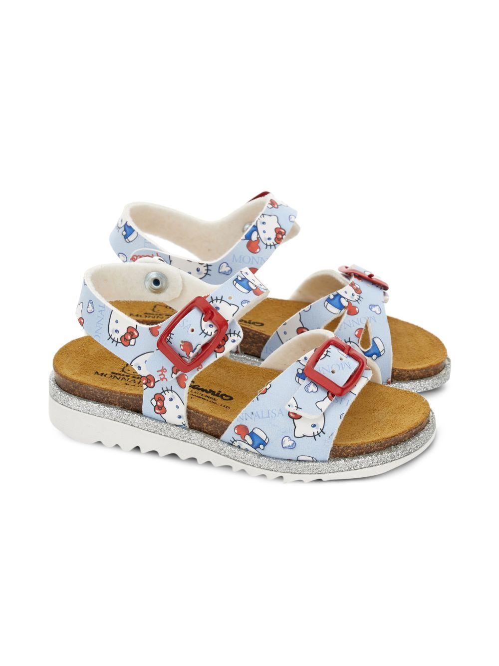 Sandali per bambina Monnalisa Hello Kitty 8CG0147702 5244 MONNALISA 