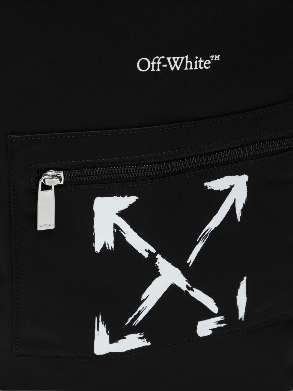 Zaino per bambino Off White Kids con stampa OBNB005S26FAB001 1001 OFF WHITE KIDS 