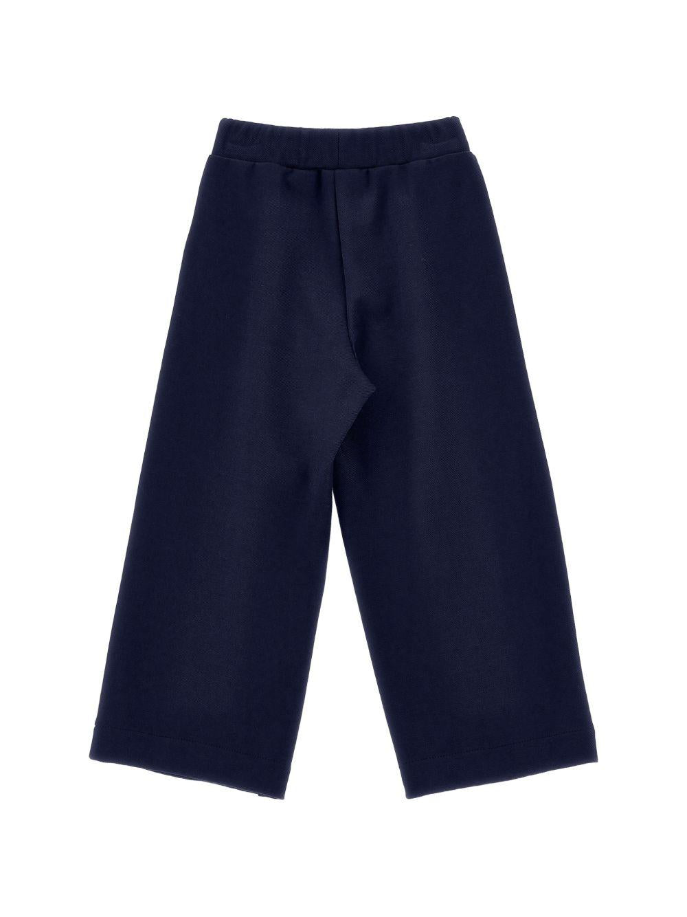 Pantaloni per bambina Monnalisa a gamba ampia 17H4018300 0056 MONNALISA 