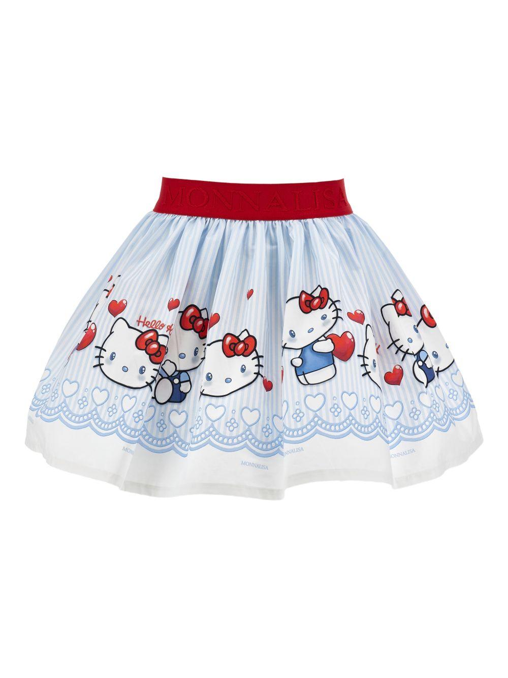 Gonna per bambina Monnalisa Hello Kitty 11G7047606 9958 MONNALISA 