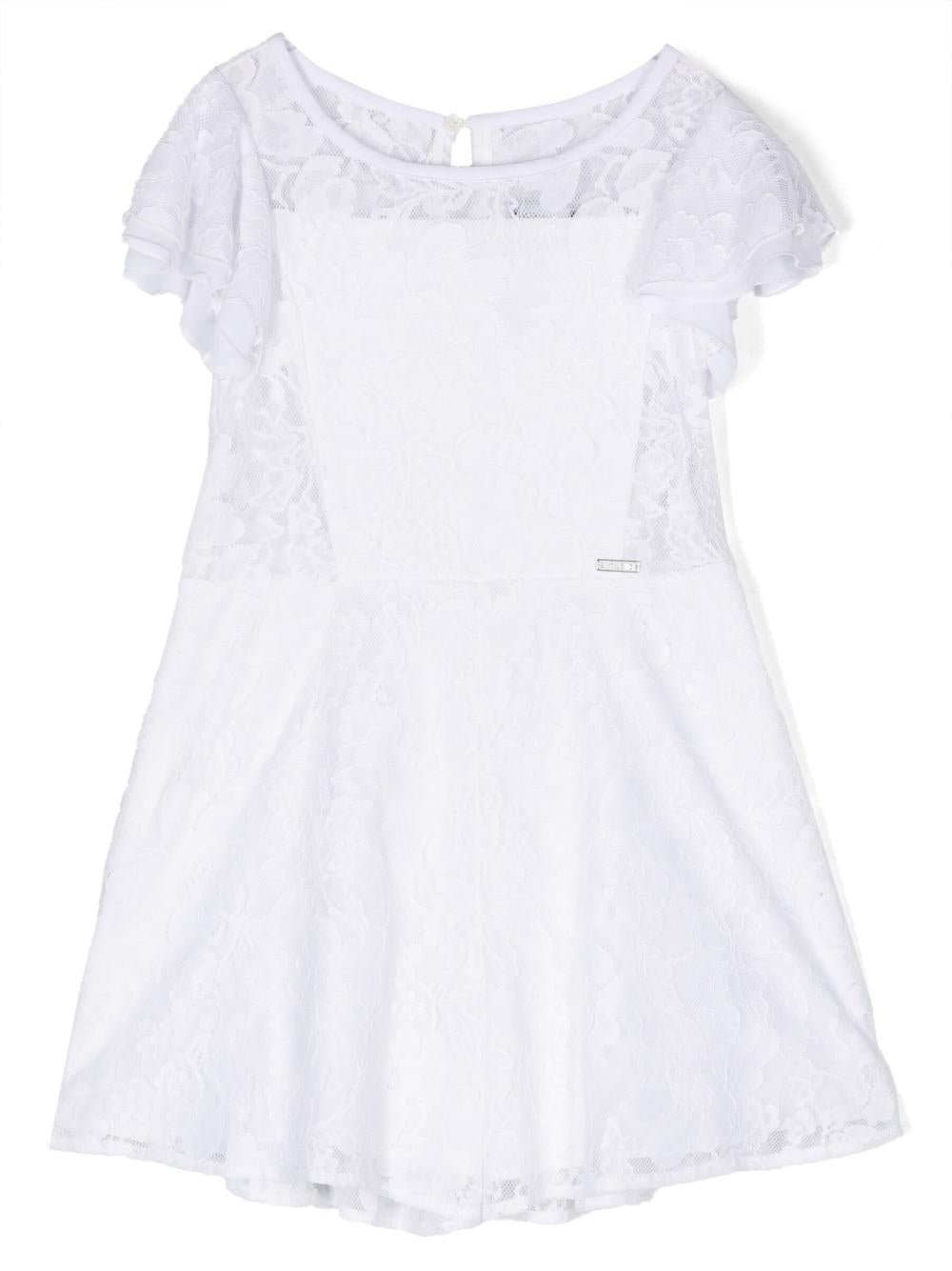 Monnalisa abito in pizzo 41A2021960 0099 MONNALISA 