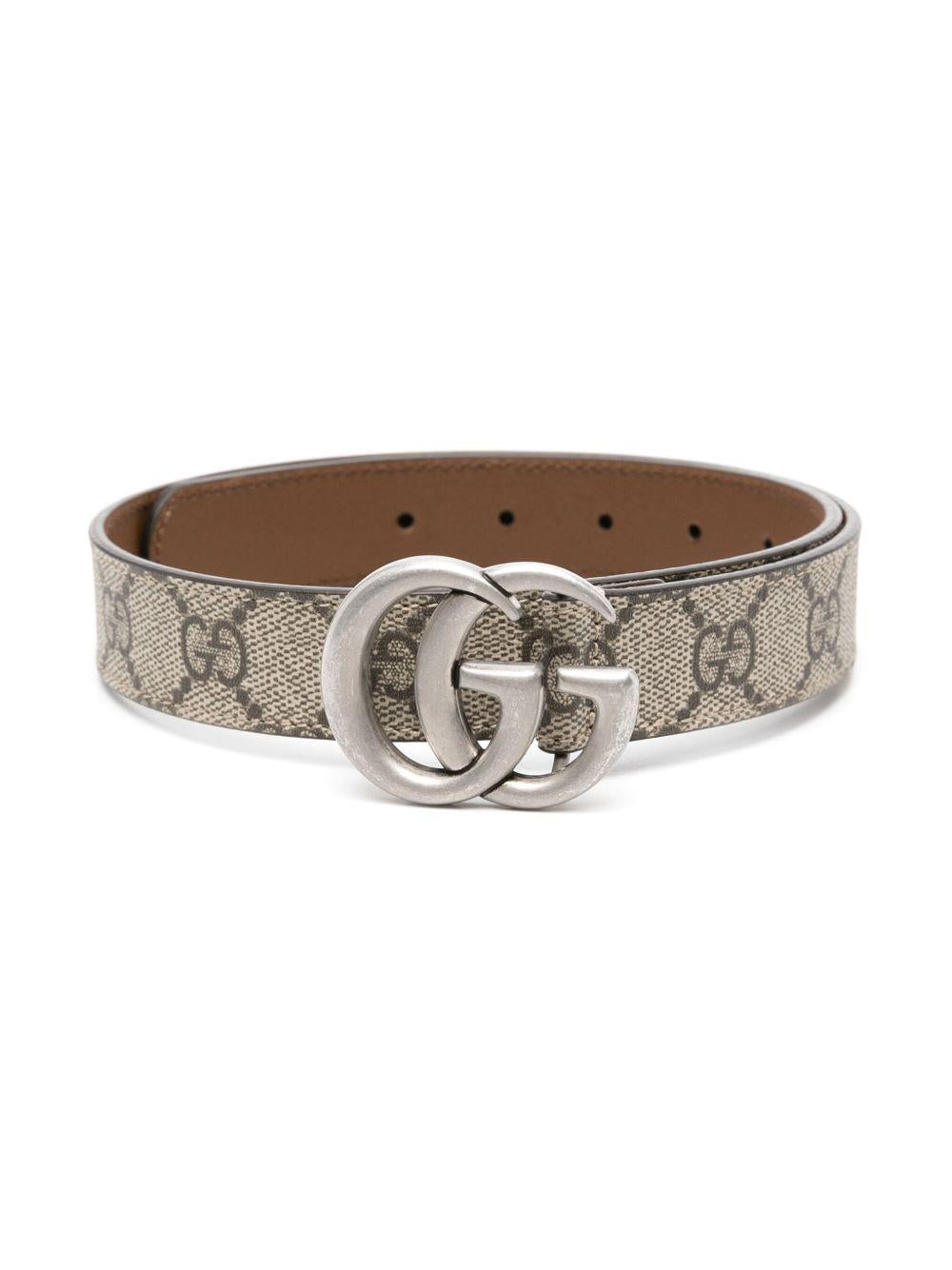 Cintura unisex Gucci Kids con GG 4327072ZG0G 9742 GUCCI KIDS 