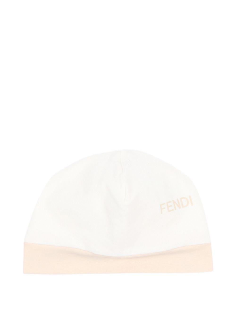 Set tutina per neonato Fendi Kids 3 pezzi BUK167ST8 F0TU9 FENDI KIDS 