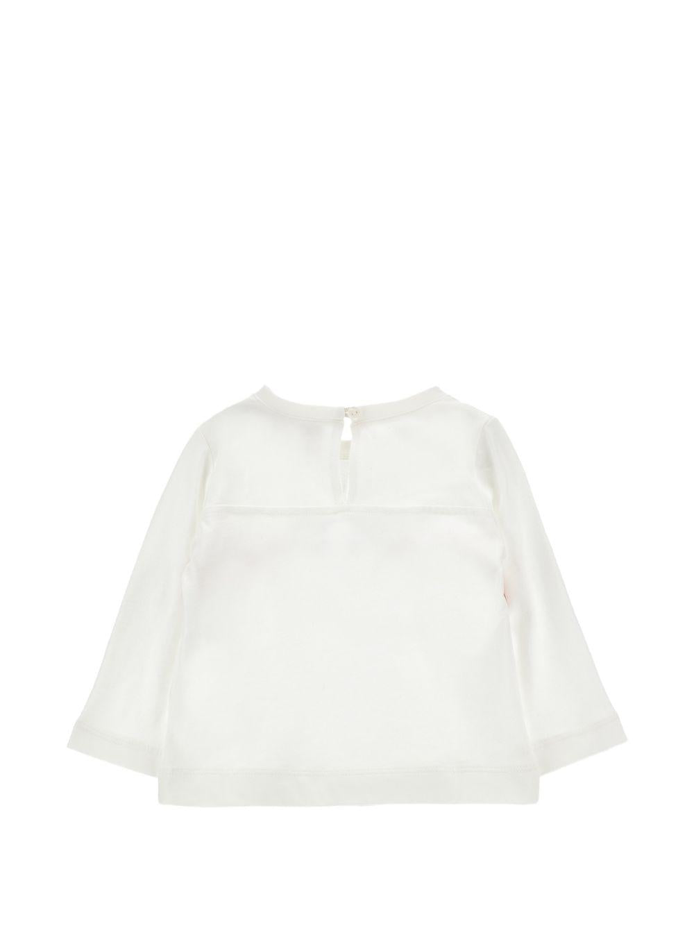 T-shirt per neonata Monnalisa con stampa 39H6138002 0001 MONNALISA 