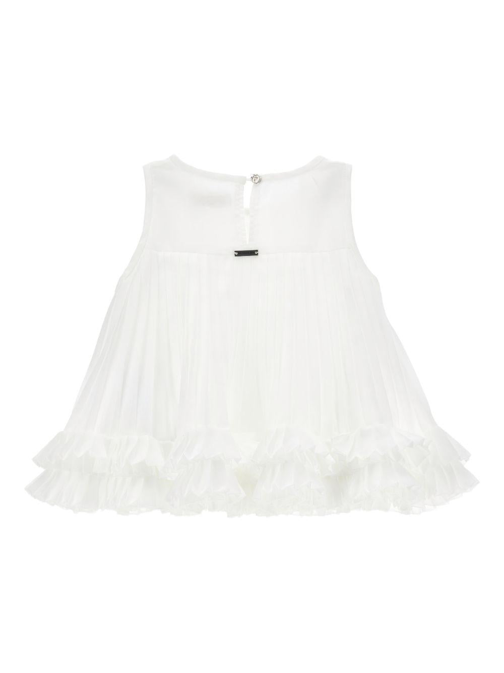 Top per bambina Monnalisa plissè 71G3057364 0001 MONNALISA 