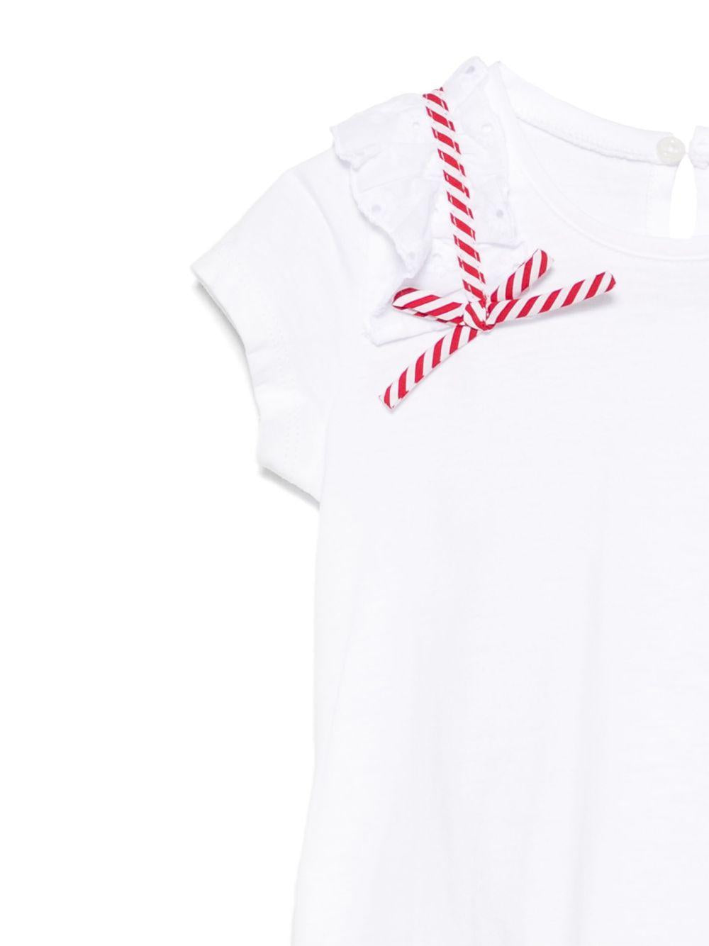 Monnalisa t-shirt Sangallo 31E6165203 0099 MONNALISA 