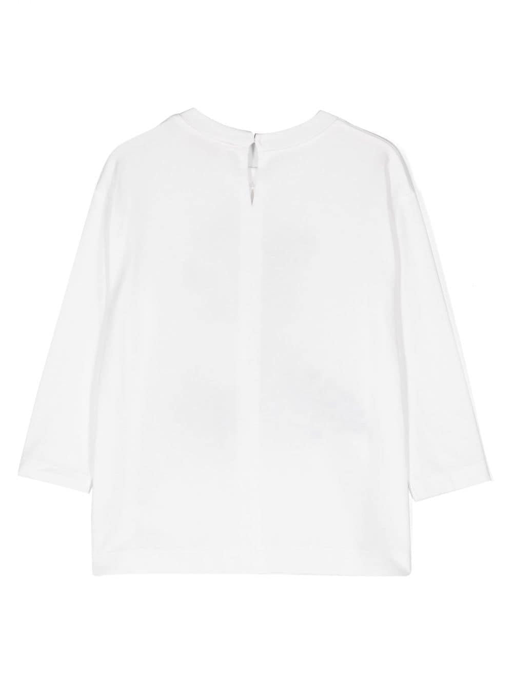 Monnalisa t-shirt maniche lunghe 19B6232011 0001 MONNALISA 