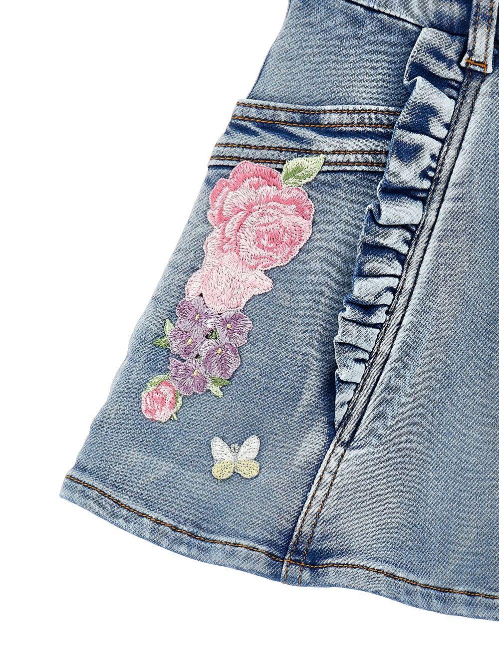 Gonna per bambina Monnalisa di jeans 19G7007015 055B MONNALISA 