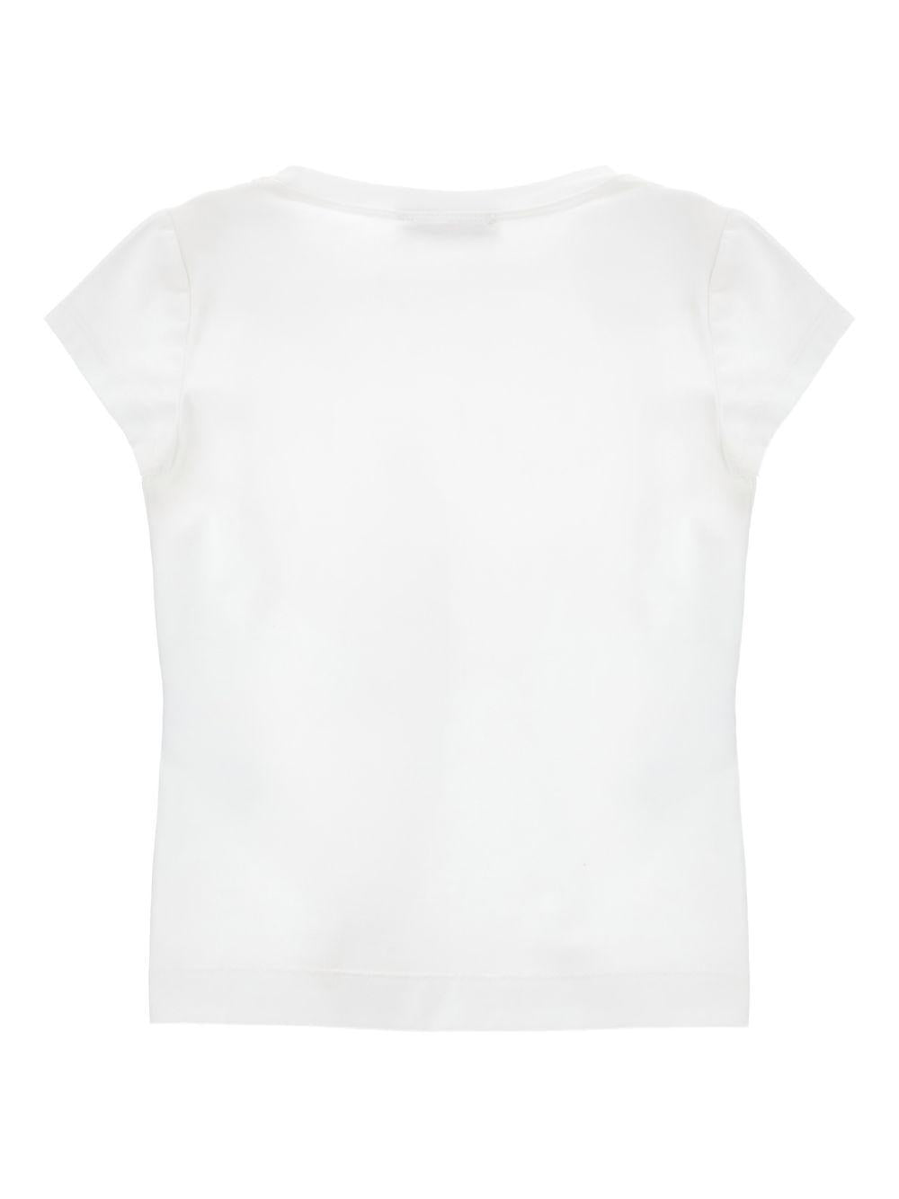 T-shirt per bambina Monnalisa con stampa 11G6247201 0099 MONNALISA 