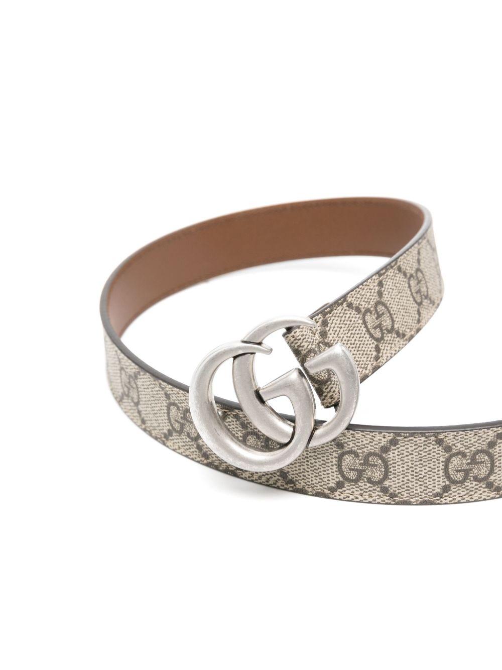 Cintura unisex Gucci Kids con GG 4327072ZG0G 9742 GUCCI KIDS 